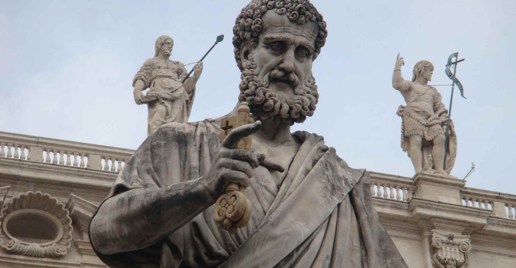 St. Peter, the papacy