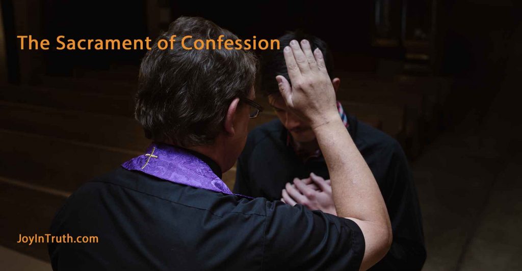 sacrament of confession, confessing sins, penance
