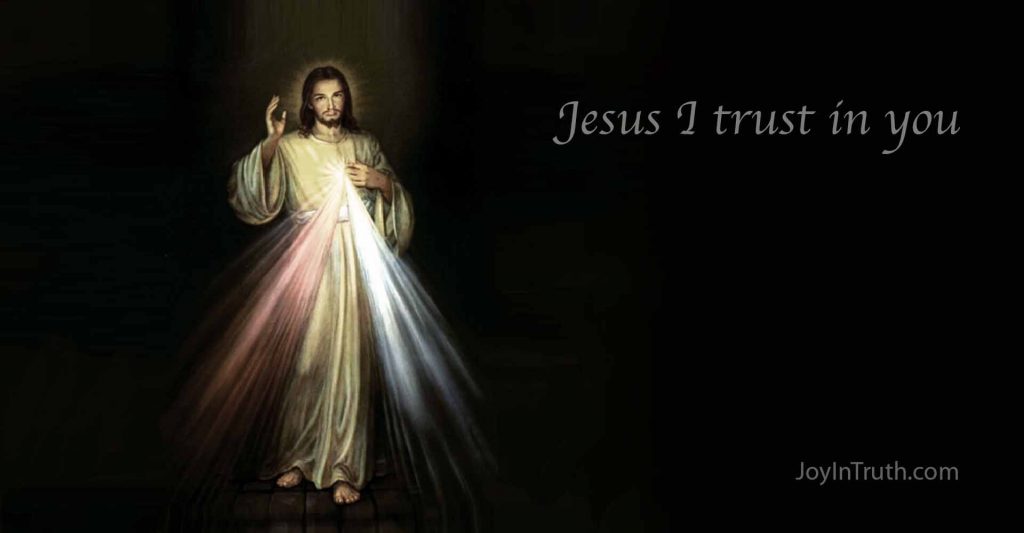 Divine Mercy-Jesus I trust in You
