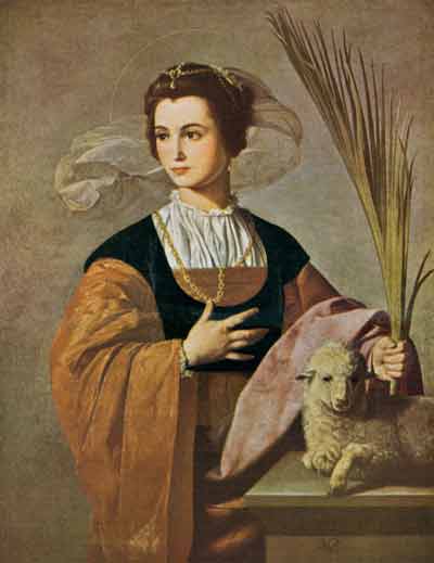 St. Agnes, Virgin and Martyr