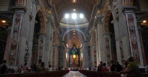 St. Peter's Basilica, one true faith, catholic church