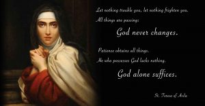 St. Teresa of Avila Doctor of Prayer