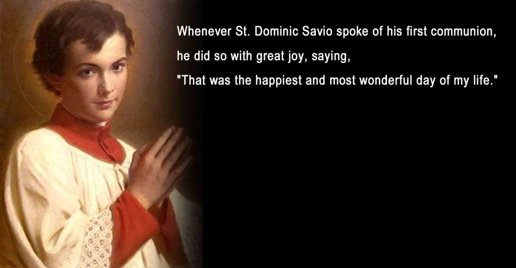 essay on dominic savio