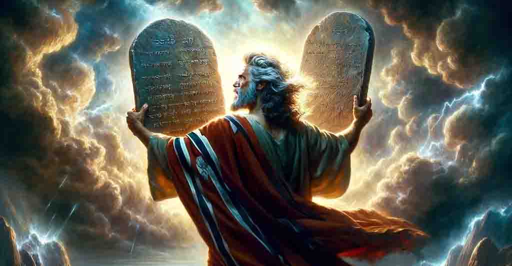 Moses, 10 Commandments